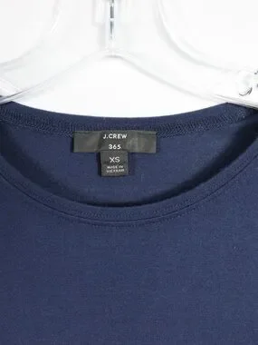 J. Crew | Tops | Jcrew Navy Blue Short Sleeve Tshirt Xs Classic Basic ...